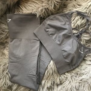 Grey Gym shark dry moisture set